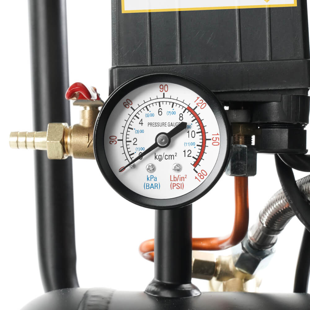 ปั๊มลม OIL FREE DELTON รุ่น FAC-30L 30 ลิตร 850 วัตต์ สีดำ